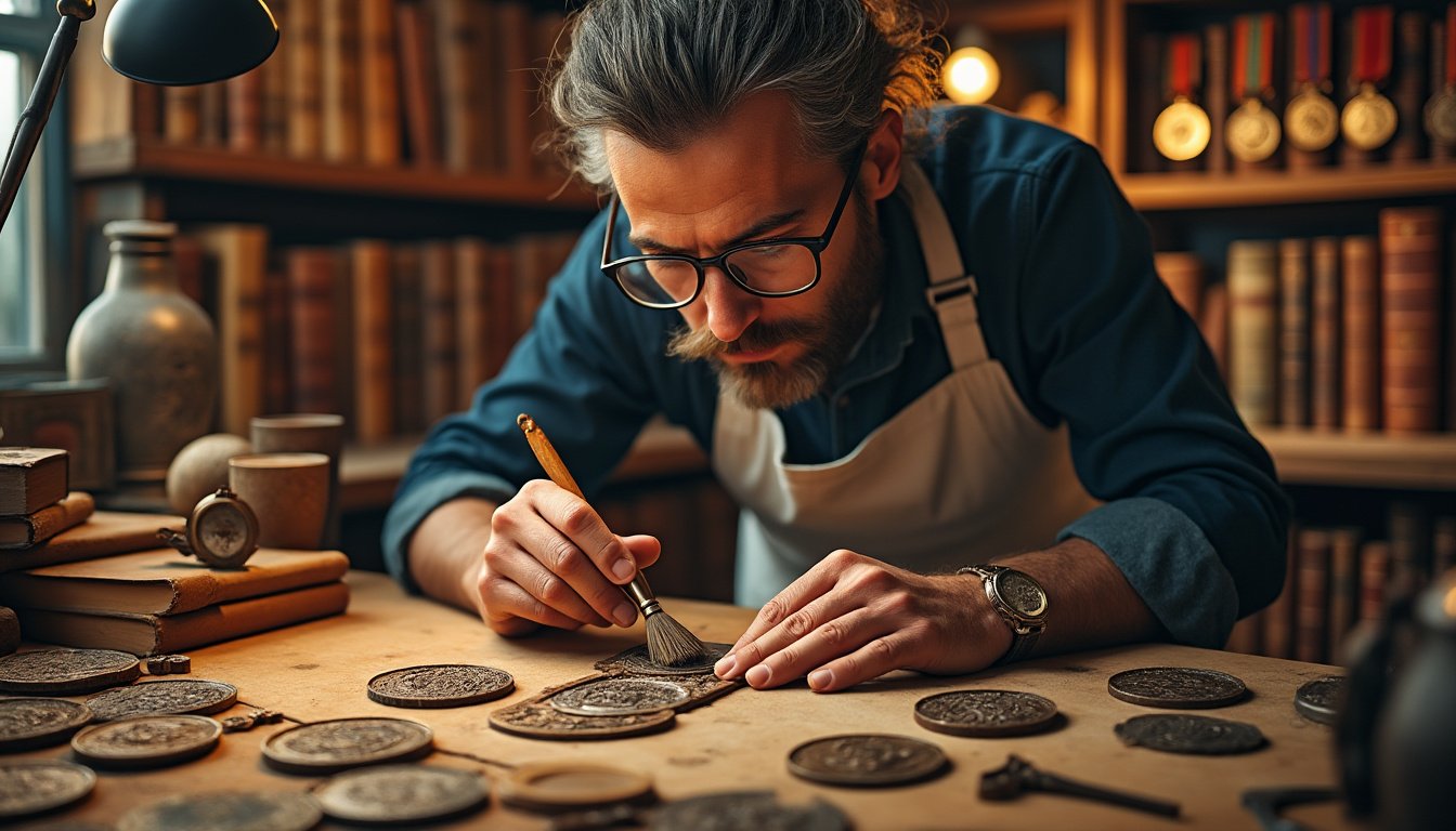 découvrez les meilleures techniques et conseils pour restaurer une médaille ancienne. apprenez à préserver l'histoire et la beauté de vos objets de collection grâce à des méthodes adaptées et à des soins attentifs.