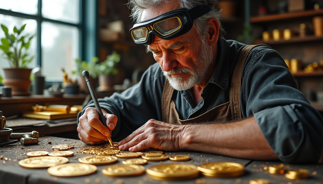 découvrez l'univers fascinant d'un artisan maître dans l'art de créer des médailles en or. de l'inspiration à la réalisation, plongez dans son savoir-faire exceptionnel et ses techniques artisanales, qui font de chaque médaille une œuvre d'art unique.