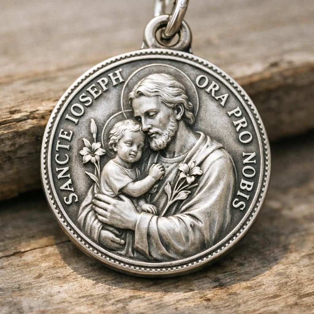 découvrez la signification et l'importance symbolique d'une médaille de saint joseph, patron des familles et des travailleurs.