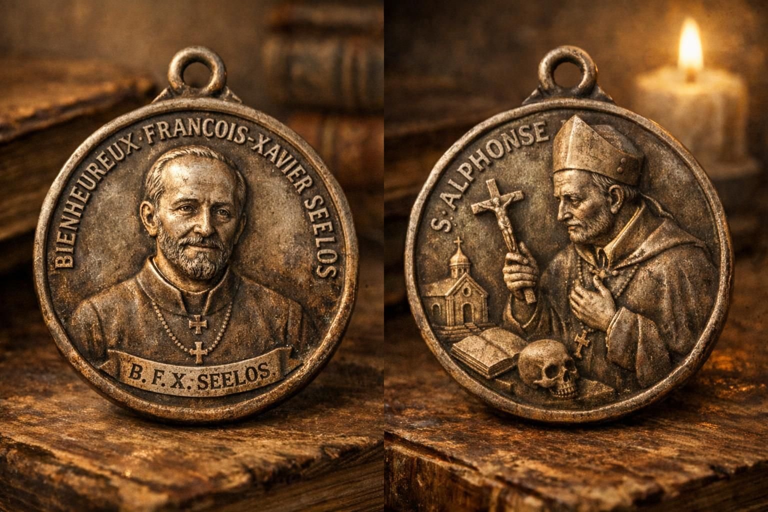 découvrez la différence entre un saint et un bienheureux sur une médaille religieuse, leurs significations et l'importance de ces figures dans la tradition catholique.
