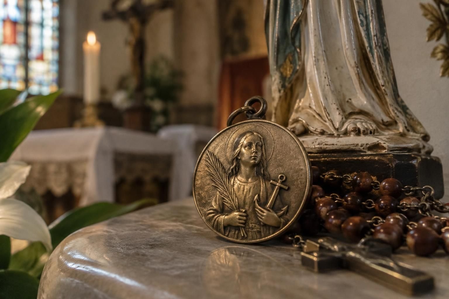 découvrez qui était sainte philomène, l’histoire de sa dévotion et pourquoi sa médaille reste recherchée par les croyants et les collectionneurs.