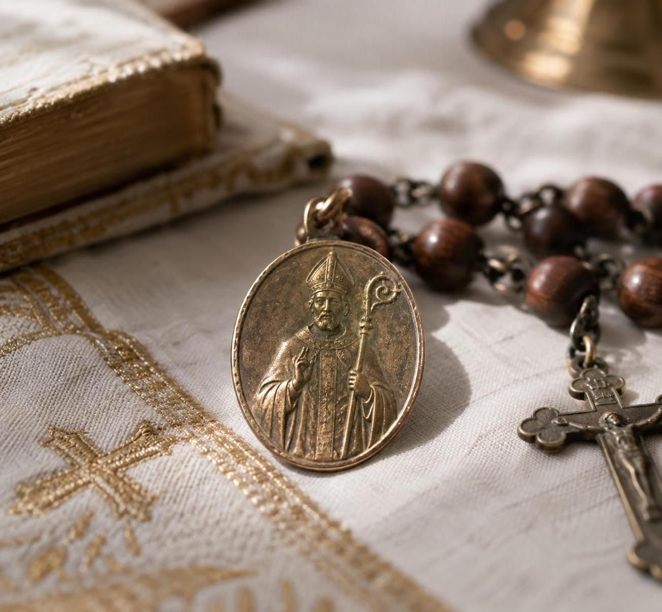 découvrez qui était saint alain et la symbolique de sa médaille, un objet de foi et de dévotion chargé d’histoire.